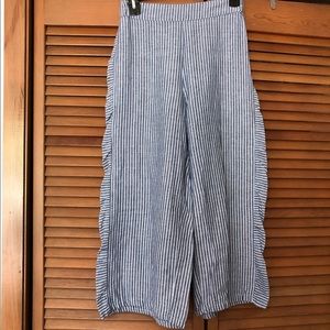 Wide leg pants